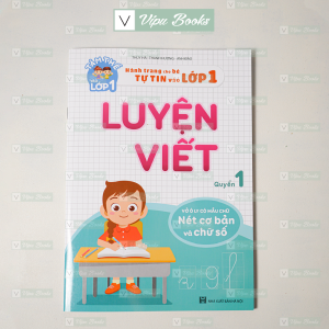 Sách - Luyện Viết Hành Trang Cho Bé Chuẩn Bị Vào Lớp 1 (Quyển 1)