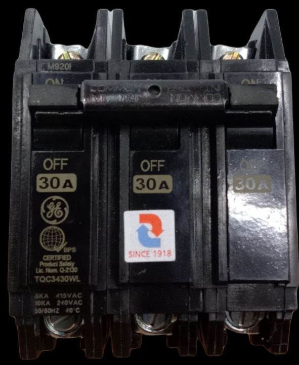 30A 3 Pole Circuit Breaker Bolton TQC 10 KAIC 220V ( GE), Circuit Breakers Lazada PH
