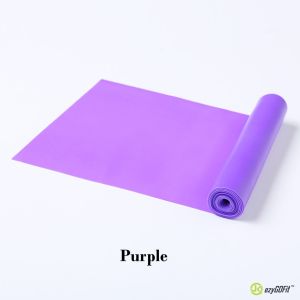 2M Yoga Exercise Elastic Band Stretching Resistance Bands for Pilates Fitness Gym Home Workout