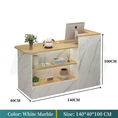 APES Reception Counter Bar Cabinet Checkout Counterr Multifunctional Wooden Bar Tea Cabinet