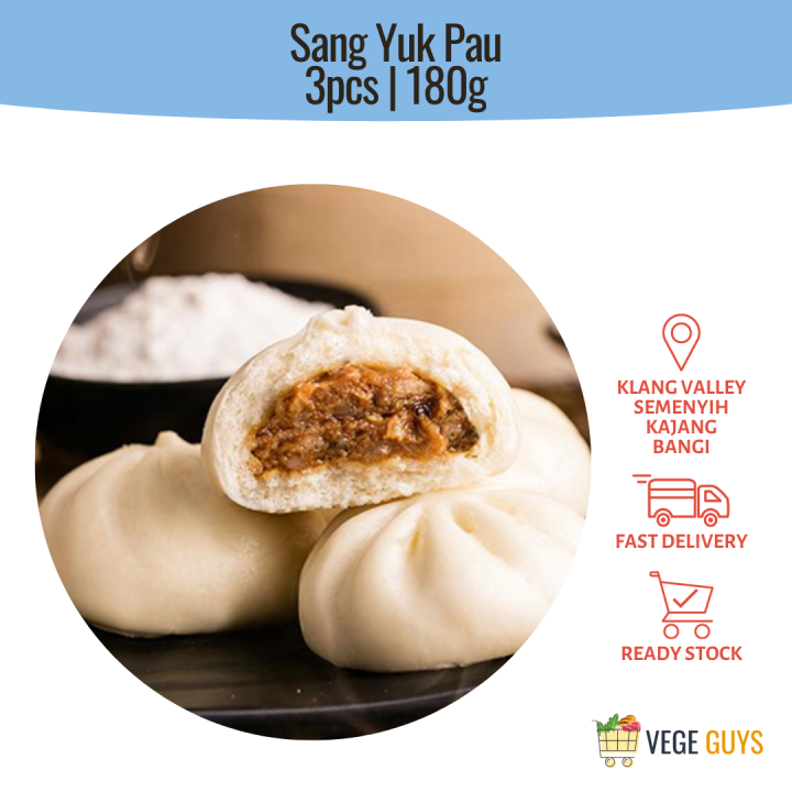 Sang Yuk Pau 生肉包 (3pcs, 180g)