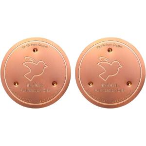 Đồng bồn tắm cho chim thanh lọc đĩa với ba điểm hỗ trợ đồng thanh lọc sạch phổ quát cho ngoài trời birdbath