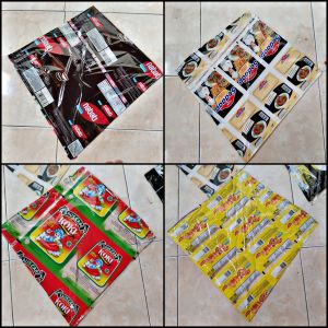 LAYANGAN PLASTIK SUPER 58  ( harga tertera untuk  50 pcs MOTIF RANDOM)