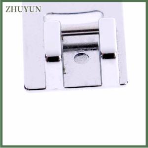 ZHUYUN Sliver Rolled Hem Curling Sewing Presser Foot For Sewing Machine Singer Janome
