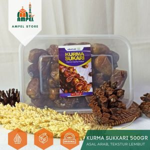 Kurma Sukari Basah 500gr Raja Sukari Manis Penambah Stamina Pria Oleh Oleh Haji & Umrah
