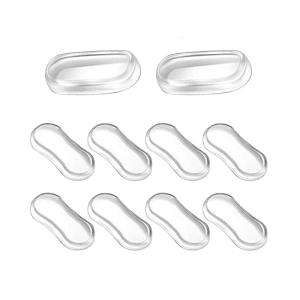 Toilet Seat Cushion Soft Rubber Adhesive Backing For Quiet Closing Sound Reduction Versatile Bathroom Accessories