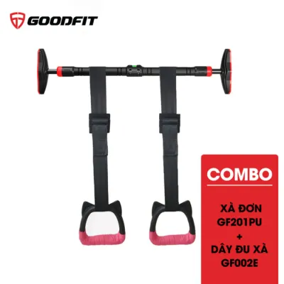Xà đơn gắn cửa GoodFit GF01PU (GF201PU) chịu lực đến 200kg bền chắc thiết kế thể thao đa năng.