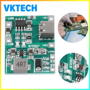 [Vktech] วงจรไฟฟ้าและชิ้นส่วน DC-DC ยกระดับแผงพลังงานด้วยพอร์ตประเภท C และฟังก์ชันการปลดปล่อยสำหรับผู้ผลิต DIY