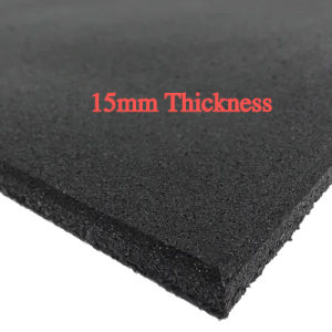 [BEST SELLER]Rubber gym mats High Density EPDM Rubber Tile Mat With Connector 20mm Thickness Crossfit Gym Flooring