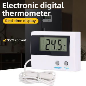 กับเซ็นเซอร์วัดอุณหภูมิอุณหภูมิดิจิตอล LCD