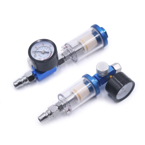 G1/4 Quick Connect Pneumatic SprayGun Air Regulator Gauges Pneumatic Tools forAirbrush Air Adjusting RegulatorValve