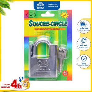 Ổ khoá chống cắt size lớn 60F ổ khoá nhà khoá cổng tốt - ổ khóa cửa thân khóa làm bằng thép không gỉ rất cứng cáp càng khóa được gia cường chống cắt cưa - Ben Ben