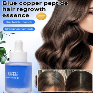 🌿【Natural Nourishment】Blue Copper Peptide Hair Regeneration Essence/Peptide Scalp Treatment/Scalp Damage Repair Essence/Hair Density Serum/Hair Regrowth Boosting Serum/Scalp Revitalizing Growth Essence