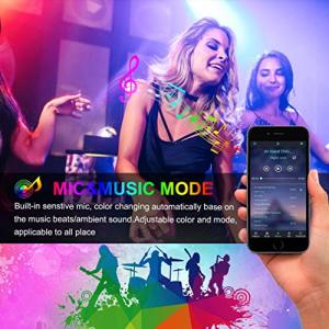 Đèn Led TIKTOK 5m RGB 16 triệu màu chỉnh APP cảm biến nhấp nháy theo nhạc