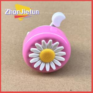 zhanjietun Kids Funny Bicycle Bell Horns Bike Daisy Flower Children Girls Safety Cycling Ring Alarm For Handlebars Multi-color Bicycle Bell