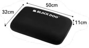 หมอน Memory Foam BLACKDOG น้ำหนักเบา