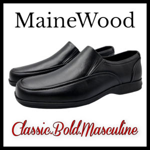 MaineWood Washington Mens Non-Slip Square-Toe casual waterproof rubber shoes