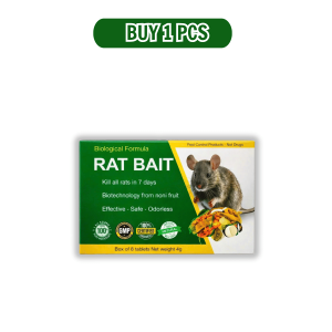 (Best Seller) Natural Noni Rat Bait – Fast Acting Rodent Control No Bad Odor Safe for Homes Farms & Warehouses (2–4 Days)