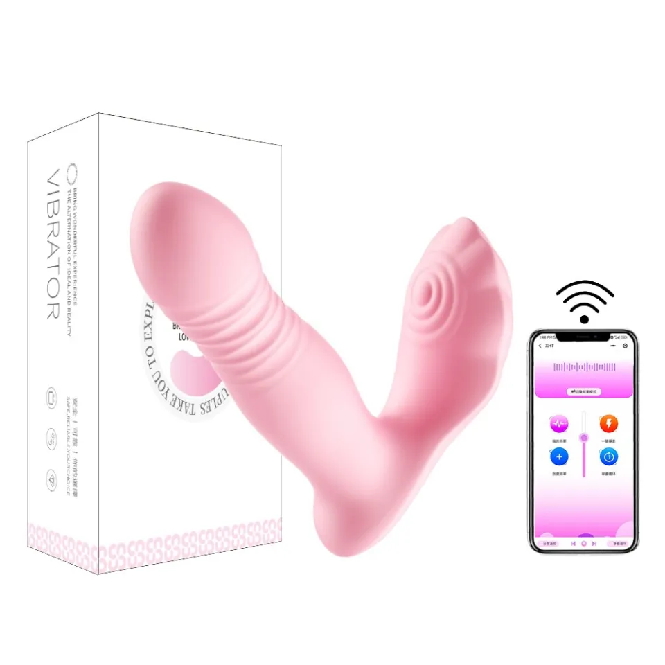 Telescopic Bluetooth Vibrator For Women Wearable Panties Dildo G Spot  Stimulator Vaginal Massager Heating Porn Sex Toy For Women sex toy | Lazada  PH