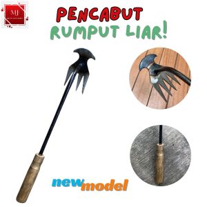 wangkil Ubur-Ubur /pencabut rumput/ Weeding Garu Harrow Manual | Cangkul Kecil Penyiang Gulma