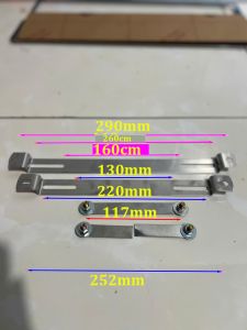 Pát bắt biển số ô tô xe máy Inox cao cấp