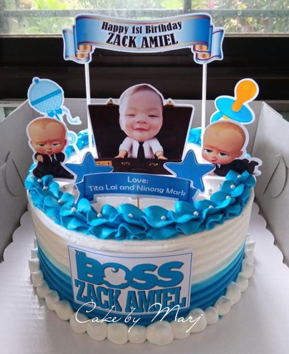 Order Boss Baby Kids Birthday Theme Cake, Buy and Send Boss Baby Kids  Birthday Theme Cake Online - OgdMart