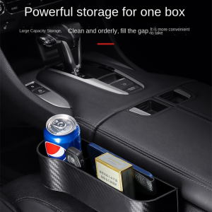 Car Center Storage Box Seat Organizer Seam Organizer for Car Holder for Car Interior