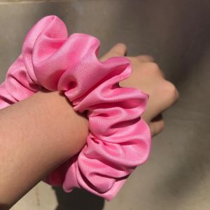 [ GROSIR 50 PCS ] SCRUNCHIE DOFF - Ikat Rambut kuncir Cepol Hijab Satin Cemol Jilbab Sanggul