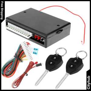[7 Days Money Back Guarantee] Car Remote Central Kit Vehicle Door Lock Locking Alarm Keyless Entry System [Arrive within 3 days]