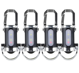 Keychain flashlight Waterproof keychain Waist-mounted keychain Car mini flashlight Multi-function emergency flashlight Rechargeable keychain