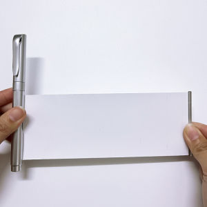 Stealth Pen Pena Nyontek Retractable Pullout Banner Pen