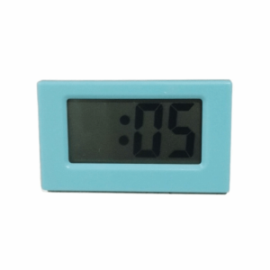 SYBILX Simple LED Digital Clock Mute Time Display Mini Triangle Clock Portable Cute Desk Electronic Clock Home