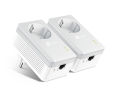 Powerline Tplink! Powerline Network Adapter! TP-Link TL-PA4010P KIT AV600 Passthrough Powerline Starter Kit. 