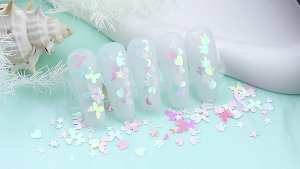 ประดับประดาเล็บเล็บเลื่อมมีสีสันพาเล็ตแวววาวสำหรับเล็บเล็บคละขนาดตกแต่งสติกเกอร์สำหรับเล็บศิลปะ12ตาราง