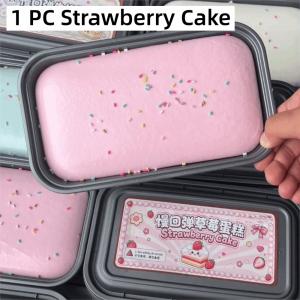 K0K4DQ Slow Rising Sticky Box Cake Squishy Toy Butter Ice Cream Super Soft Cake Squeeze Toy Fidget Toy Slow Rebound Ice Cream Box Squishy Toy Hand Relax