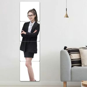 Gương treo Dán Tường toàn thân chống vỡ soi dán tủ quần áo hình vuông 20X20cm CINDY71 YG