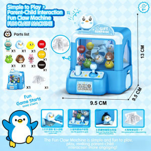 Sweet Home.my Mini Claw Machine Toy Arcade Catching Game With Balls Portable Battery Operated Educational Gift Mainan Rumah Tangga