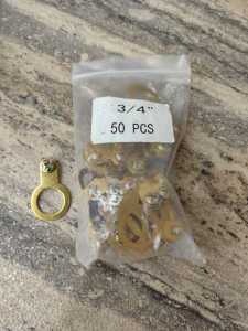 Brass Earth Tag (19mm/ 25mm)
