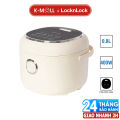 Nồi cơm điện LocknLock 0.8L 400W màu ngà, có 6 chương trình nấu cài đặt sẵn EJR716IVY - K-MALL. 