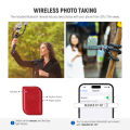 NEEWER Flexible Tripod giá ba chân linh hoạt với điện thoại và gắn camera hành động, với chụp màn trập Bluetooth, T91. 