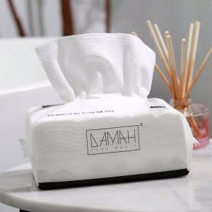 [Made in Korea] 다크 매직 DAMAH Facial Tissue (5*72s/pack 100% Cotton For Sensitive Skin and Babies Ultra-soft/Strong/Absorbent Dry/Wet Use) - Lazada