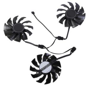 3Pcs PLA09215S12H 82mm 4Pin Video Cooling Fan For 2080 Graphics Coolers Fan Accessories Replacement