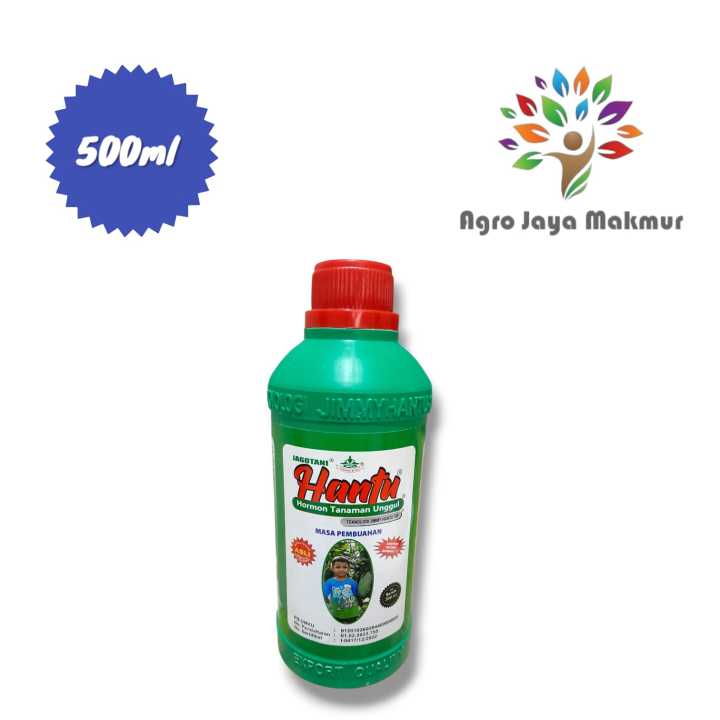 Pupuk Organik Cair Jimmy hantu 500ml NPK jago tani Pupuk pembesar buah dan umbi pupuk perangsang bunga pupuk hidroponik