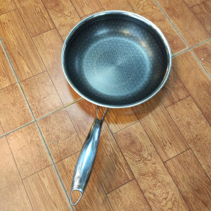 Chảo Inox 304 đúc liền chống dính Blackcube Kimscook Make Up 22cm - Hàng chính hãng Hàn Quốc