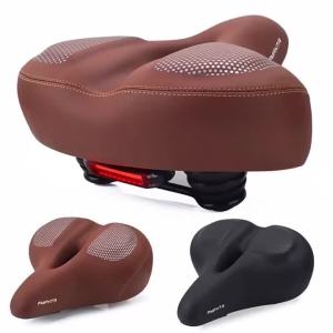 2026 Bicycle Seats for Comfort Men Women Oversized & Extra Soft Padded Bike Seat Cushion Comfortable Large Bike Saddle Mountain