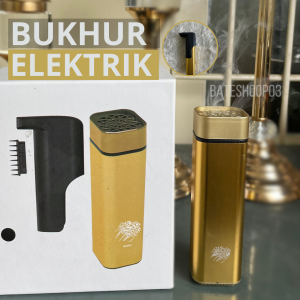 LIUSHOOP-Mabhakra X0021 / Bukhur Elektrik / Makbhakra Portable Sisir /Tempat Dupa Elektric / Penbakaran Dupa Elektic/ Icense Burner Portable
