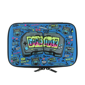 เครื่องเขียนสำหรับเด็กและกล่องดินสอเสือจากออสเตรเลียเด็กผู้ชายเท่กระเป๋าคลัตช์เล่นเกมสีน้ำเงิน