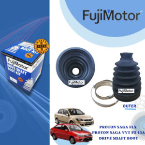 🔥🔥 DIRECT KILANG 🔥🔥 PROTON SAGA FLX / SAGA VVT P2-13A 2016 Drive Shaft Boot CV Boot Cover ***FUJIMOTOR BRAND***(DRIVE SHAFT ASSEMBLIES)