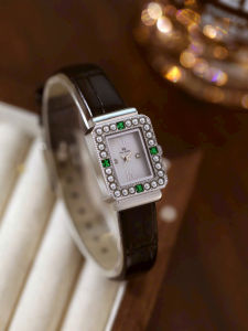 ĐỒNG HỒ NỮ ANBSHOP AUTH BS BEE SISTER BS FA 1853 MẶT NHỎ CHỮ NHẬT DÂY THÉP DÂY DA - SIZE 20MM