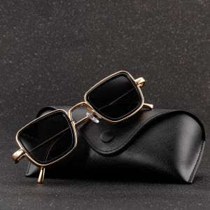 Vintage Steampunk Sunglasses for Men Women 2021 Fashion Retro Metal Square Eyewear Trendy Brand Sun Glasses Shades